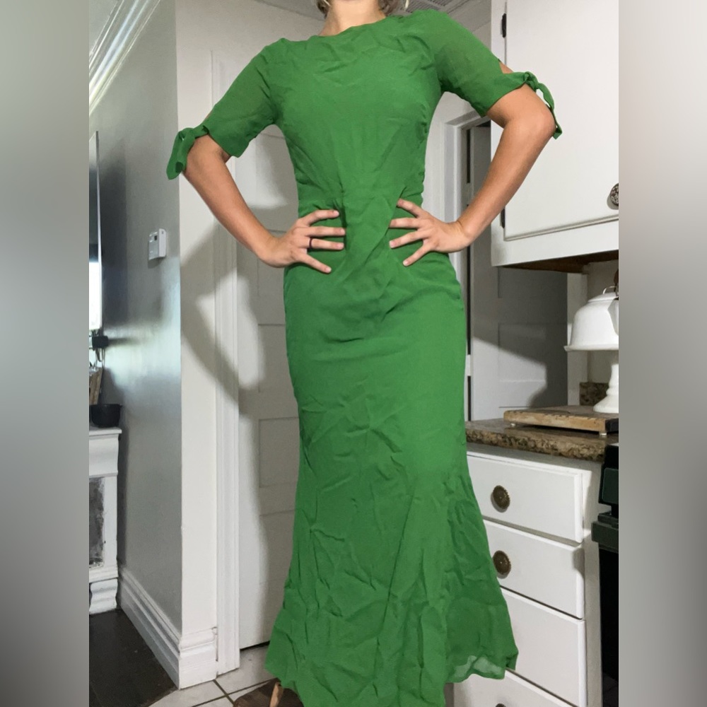 NWT reformation  Amsterdam dress size 8💚 - Picture 6 of 7